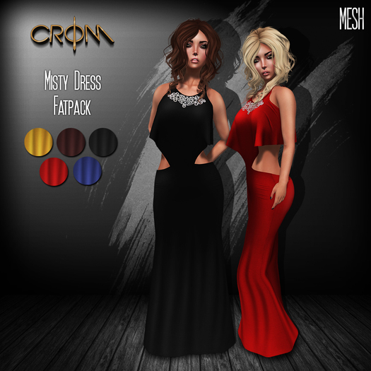 -CroM- Misty Dress - Fatpack