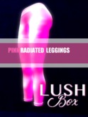 {Lush Box} - Pink Radiated  Leggings