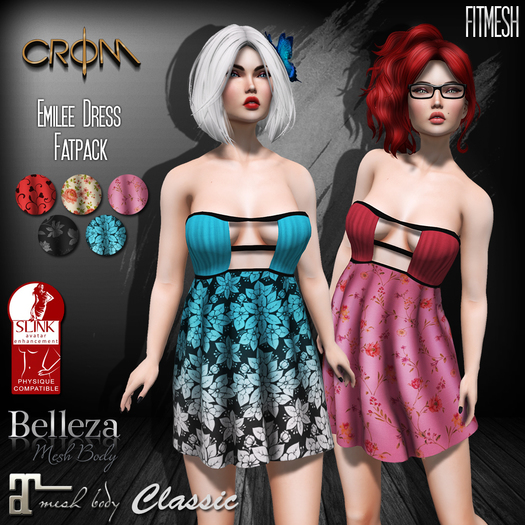 -CroM- Emilee DRESS- Fatpack