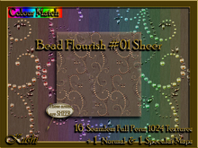 Bead Flourish 01 Sheer Textures