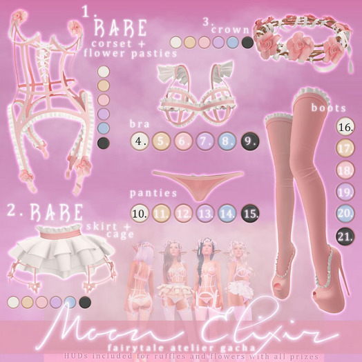 Moon Elixir - Fairytale Atelier - 13 - Lara - Panties - Lilac