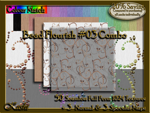 Bead Flourish 03 Combo Textures