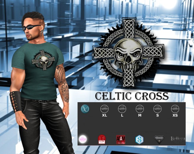! JokerWear Hunter  CELTIC SKULL T HUD [ADD ME]
