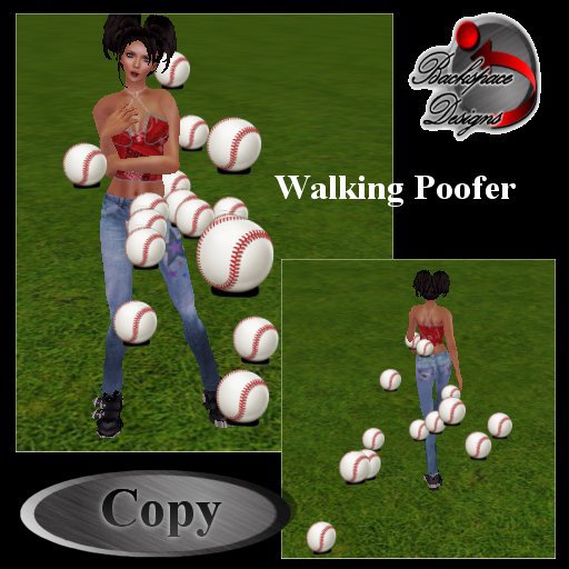 walking poofer baseball