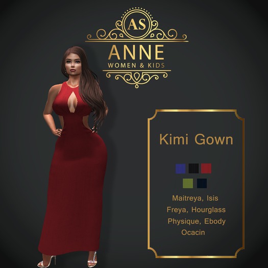 !AS! KIMI GOWN