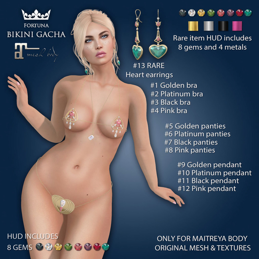 #13 Fortuna - Bikini gacha RARE