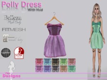 Polly Dress With Hud