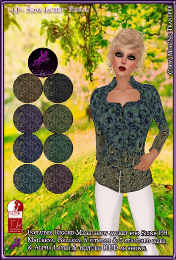 ~LP~ Show Jacket [BOXED] Floral