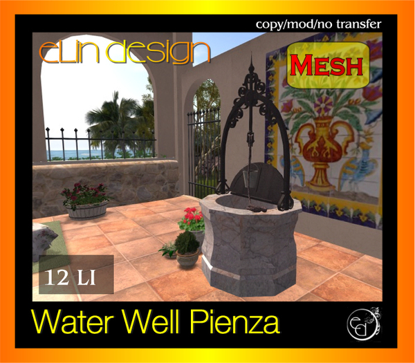 Italian Water Well Pienza