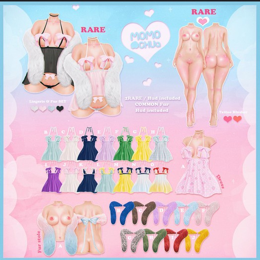 :: MOMOCHUU :: La Luna - Dress - Maitreya - F