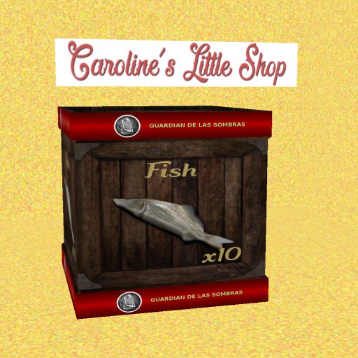 G&S Crate Fish Raw X10, Storage & Vendor Crate