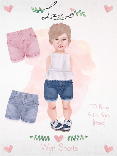 ~Lazo - Wyn Shorts - FATPACK