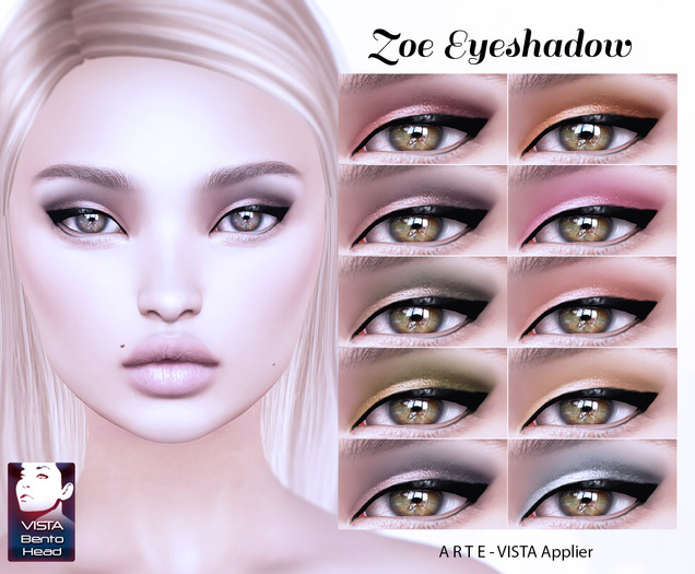A R T E - Zoe Eyeshadow [VISTA] DEMO