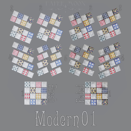 *pm* Deco Tiles: Modern01