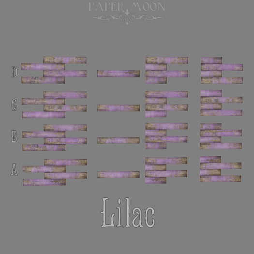*pm* Deco Planks: Lilac (ADD ME)