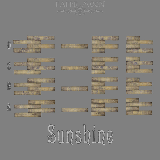 *pm* Deco Planks: Sunshine (ADD ME)