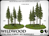 Heart wildwood wild sitka pine forest modules ref6
