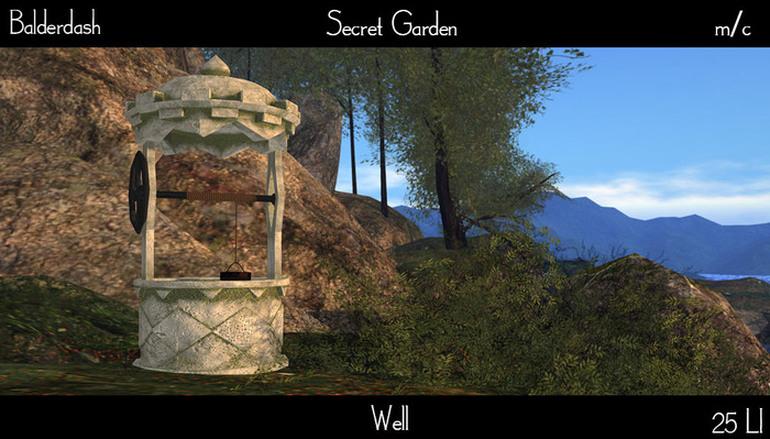 Balderdash - Secret Garden Well