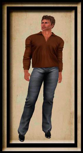 Wilson's - Rust pullover shirt