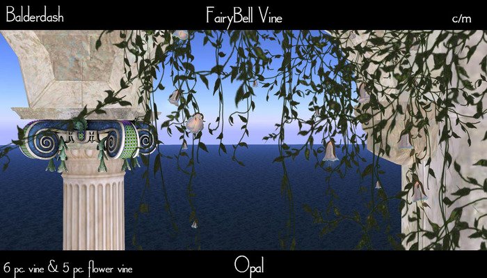Balderdash - FairyBell Vine -  Opal (add/wear to open!)