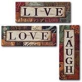 Wall Decor - Live Laugh Love