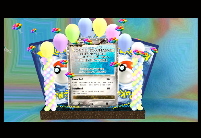 Geektastic Birthday Invitation Hud