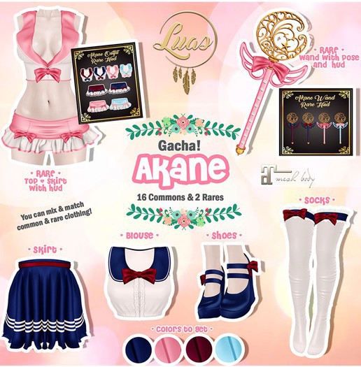 Luas Akane Wand RARE