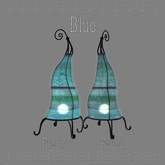 *pm* Patchwork Moroccan Lamps - Blue (ADD ME)