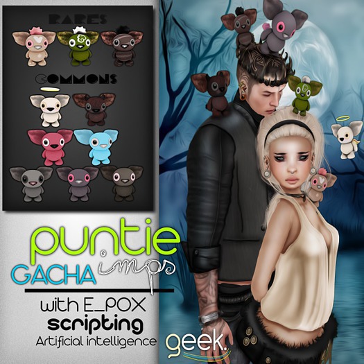 [geek.]/E_POX Puntie Imp Bot V.2 -IrishChips- PAK RARE