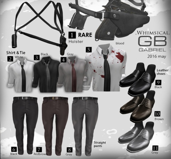 7.::GB::Straight pants / Redbrown