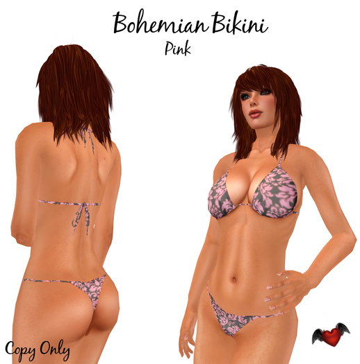 ::ELD:: Bohemian Bikini Pink