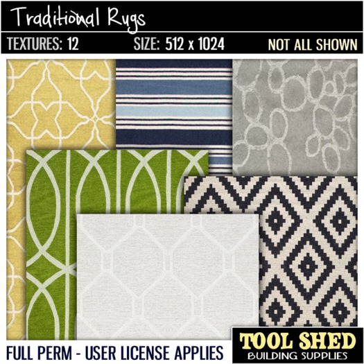 Tool Shed - Traditional Rugs