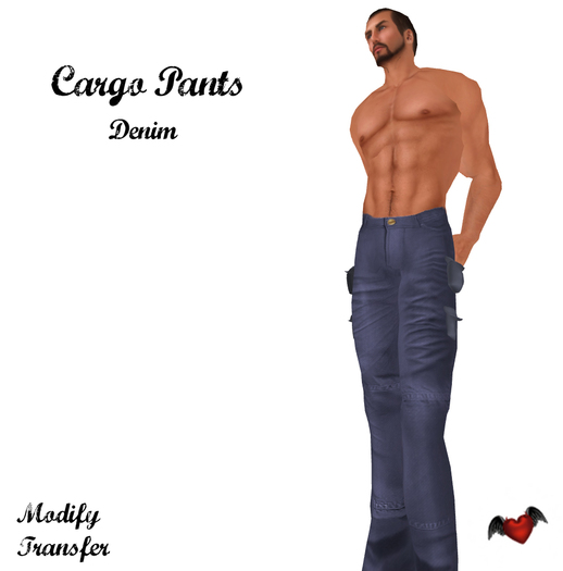 ::ELD:: Cargo Pants - Denim