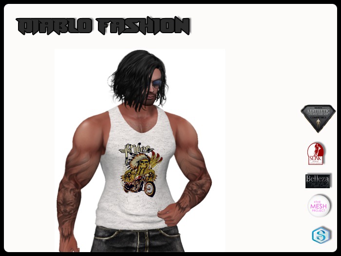 Diablo fashion Tank top men Rider - box