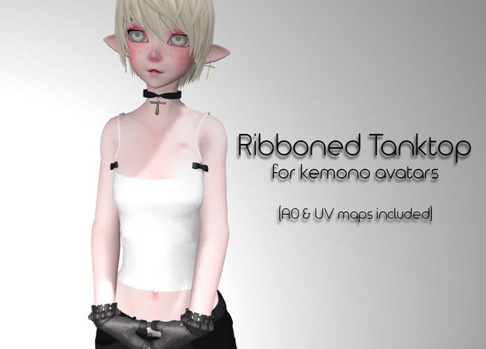 Kemono Ribboned Tanktop