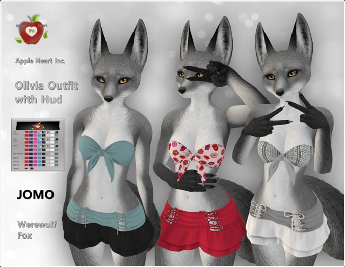 Apple Heart Inc. Jomo Olivia Outfit with Hud