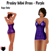 ::ELD:: Presley Mini Dress - Blue