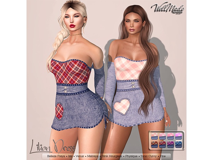 [WellMade] Lilian Dress 