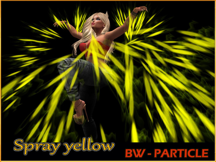 BW - PARTICLE "Spray yellow"