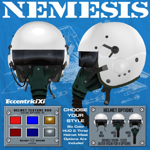 ~EXi~ Helmet Nemesis Color Set #