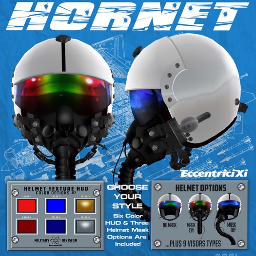 ~EXi~ Helmet Hornet Color Set #2