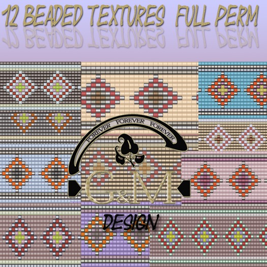 12 Native  Bead Textures