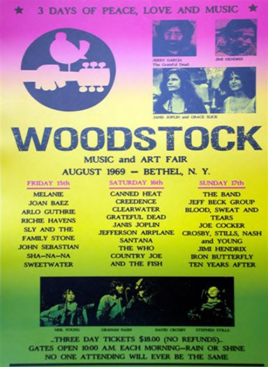 Woodstock Playbill