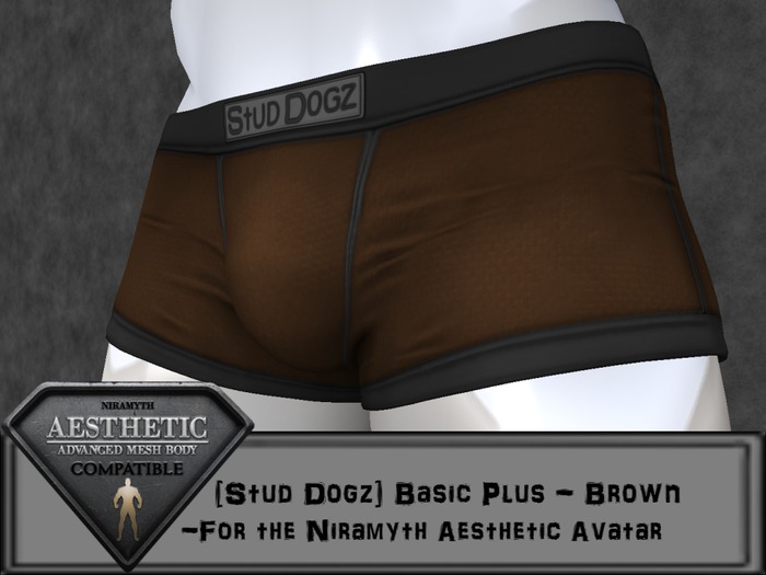 [Stud Dogz] Boxers - Basic Plus: Brown