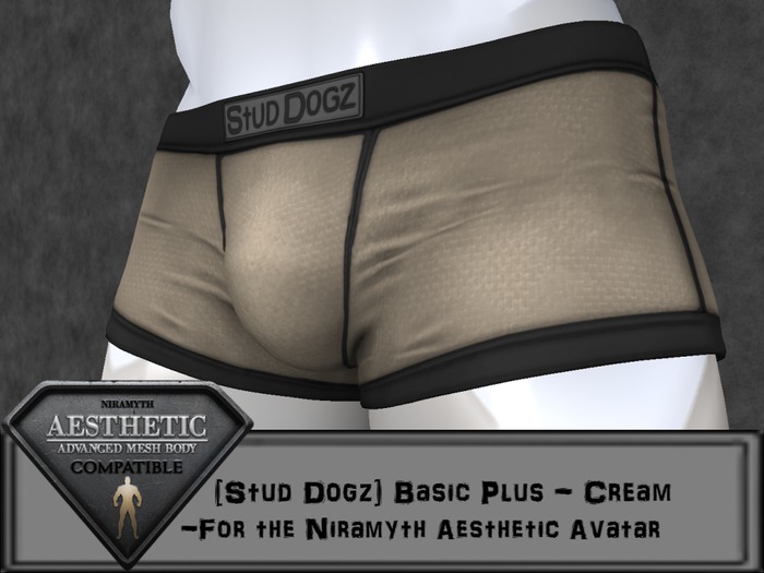 [Stud Dogz] Boxers - Basic Plus: Cream