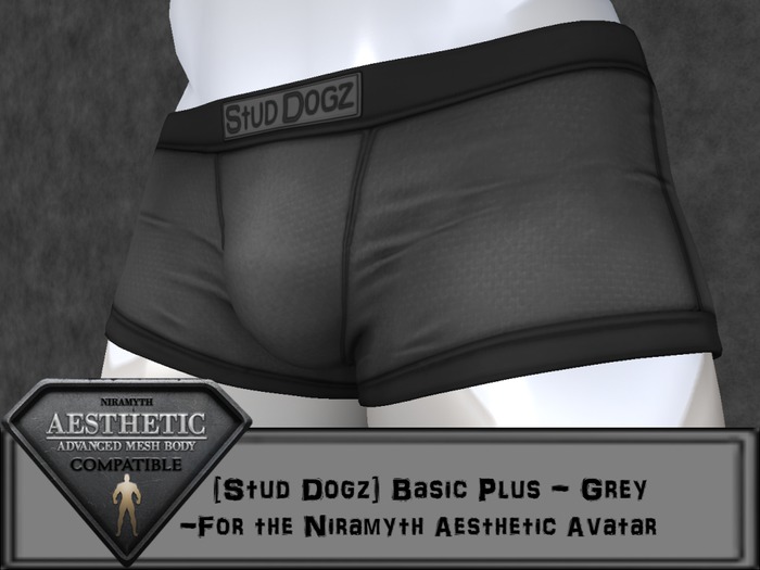 [Stud Dogz] Boxers - Basic Plus: Grey