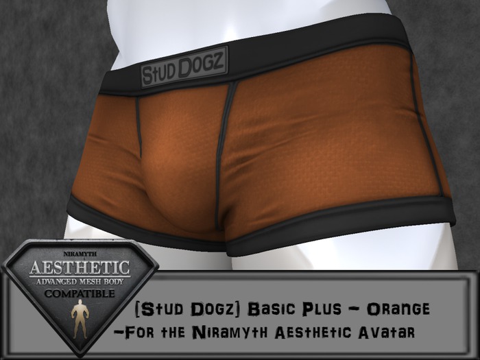 [Stud Dogz] Boxers - Basic Plus: Orange