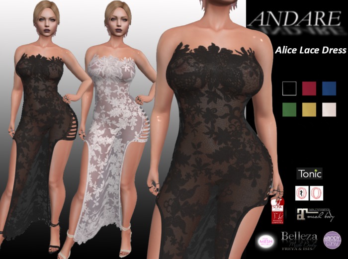 ANDARE - Alice Lace Dress PACK