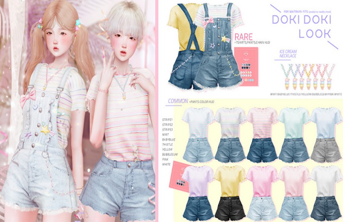 CHU-ING.Dokidoki Look. Necklace White