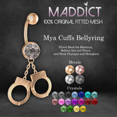 Maddict - Mya Handcuffs Bellyring